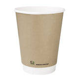 Fiesta Compostable Coffee Cups Double Wall 340ml (Pack of 500)