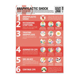 Food Allergies & Anaphylactic Shock Poster 59x42cm