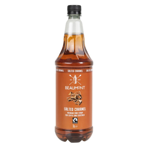 Beaumont Salted Caramel Syrup 1ltr