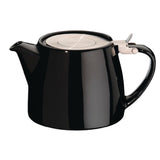 Forlife Stump Teapot Black 0.5Ltr