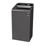 Rubbermaid Configure Recycling Bin with Landfill Label Black 87Ltr