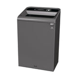 Rubbermaid Configure Recycling Bin with Landfill Label Black 125Ltr