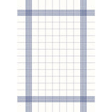 Duni Bistro Towel Napkin 38x54cm in Blue Check on White (Pack of 250)