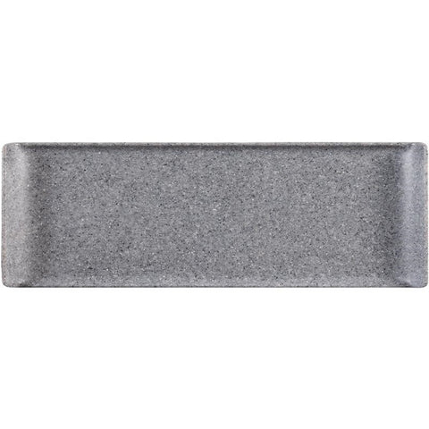Churchill Melamine Rectangular Trays Granite 560mm