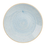 Churchill Stonecast Deep Coupe Plates Duck Egg Blue 255mm