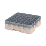 Cambro Camrack Beige 36 Compartments Max Glass Height 279mm