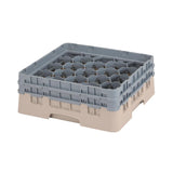 Cambro Camrack Beige 20 Compartments Max Glass Height 133mm