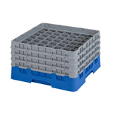 Cambro Camrack Blue 49 Compartments Max Glass Height 215mm