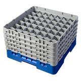 Cambro Camrack Blue 49 Compartments Max Glass Height 258mm