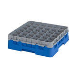 Cambro Camrack Blue 36 Compartments Max Glass Height 279mm