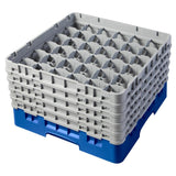 Cambro Camrack Blue 36 Compartments Max Glass Height 258mm
