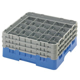 Cambro Camrack Blue 25 Compartments Max Glass Height 174mm