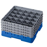 Cambro Camrack Blue 25 Compartments Max Glass Height 215mm