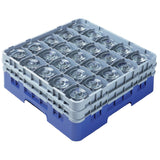 Cambro Camrack Blue 25 Compartments Max Glass Height 279mm