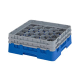 Cambro Camrack Blue 20 Compartments Max Glass Height 133mm