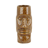 Beaumont Ceramic Easter Islander Tiki Mug Medium Brown 450ml