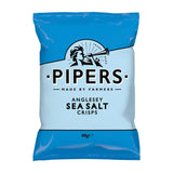 Pipers Anglesey Sea Salt Premium Crisps 24x40g