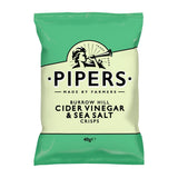 Pipers Burrow Hill Cider Vinegar & Sea Salt Premium Crisps 24x40g