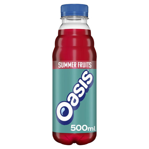 Oasis Summer Fruits Still Juice Drink 12x500ml