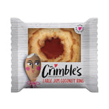 Mrs Crimble's Jam Coconut Ring Single Serve (Pack 24)