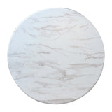Round Laminate Table Top Marble 600mm