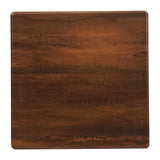 Square Laminate Table Top Walnut 700mm