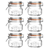 Kilner Clip Top Square Preserve Jars 500ml (Pack of 6)