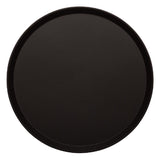 Cambro Treadlite Fibreglass Round Non-Slip Tray Black 355mm