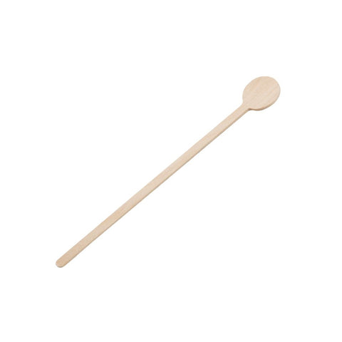 Fiesta Green Biodegradable Wooden Cocktail Stirrers 150mm (Pack of 100)