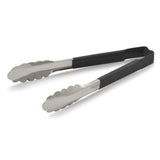 Vollrath Black Utility Grip Kool Touch Tong 12 inch