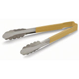 Vollrath Tan Utility Grip Kool Touch Tong 9 inch