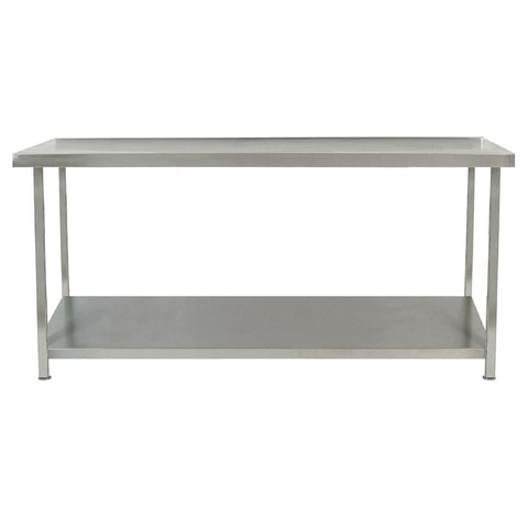 Parry Fully Welded Stainless Steel Centre Table with Undershelf 1800x700mm TAB18700