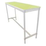 Gopak Enviro Indoor Bright Green Rectangle Poseur Table 1200mm