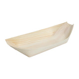 Fiesta Green Biodegradable Birch Wooden Boat 80mm