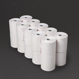 Non-thermal 2ply White and Pink Till Roll 76mm x 70mm