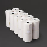 Non-Thermal 2ply White and Yellow Till Roll 76mm x 70mm