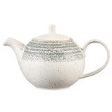 Churchill Studio Prints Homespun Stone Grey Teapot 426ml