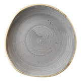 Churchill Stonecast Round Plate Peppercorn Grey 186mm