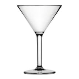Utopia Plastic Martini Glasses 170ml (Pack of 12)