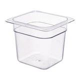 Cambro Polycarbonate 1/6 Gastronorm Pan 150mm