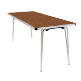 Gopak Contour Folding Table Teak 6ft