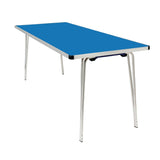 Gopak Contour Folding Table Blue 6ft
