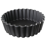 Matfer Bourgeat Exoglass Mini Pie Moulds Fluted 100mm (Pack of 12)