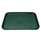 Kristallon Small Polypropylene Fast Food Tray Green 345mm