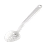 Matfer Exoglass Perforated Serving Spoon White 13Ins