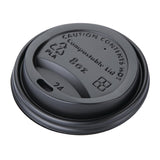 Fiesta Green Compostable Coffee Cup Lids 225ml - 8oz (Pack of 1000)