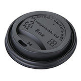 Fiesta Green Compostable Coffee Cup Lids 225ml - 8oz (Pack of 50)