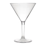 Kristallon Polycarbonate Martini Glasses 300ml