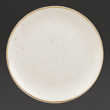 Churchill Stonecast Deep Coupe Plates Barley White 280mm