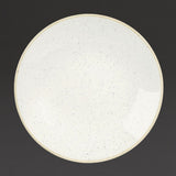 Churchill Stonecast Deep Coupe Plates Barley White 220mm